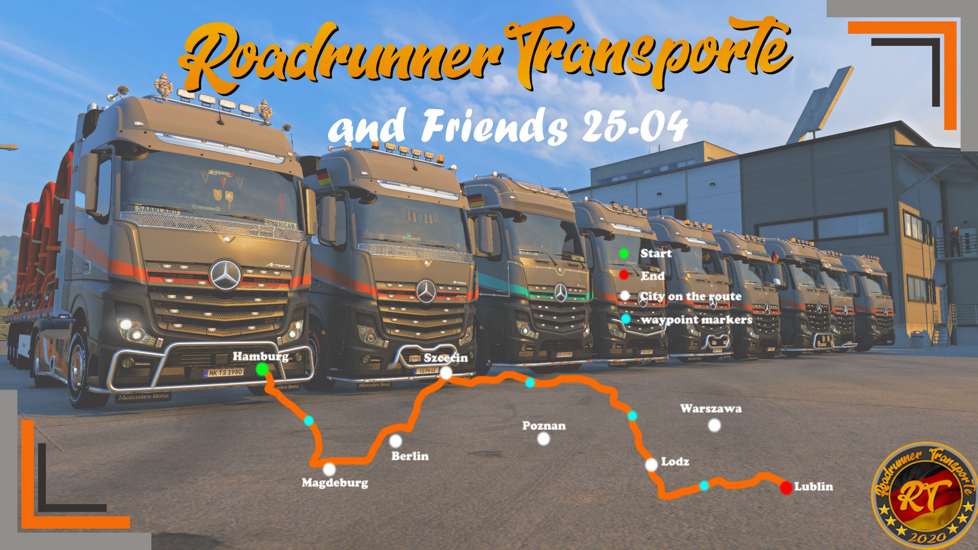 Roadrunner & Friends | April Convoy