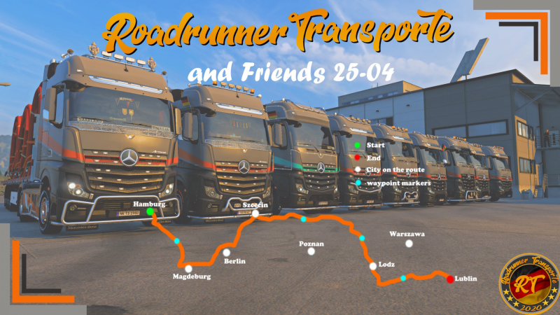 Roadrunner &amp; Friends | April Convoy