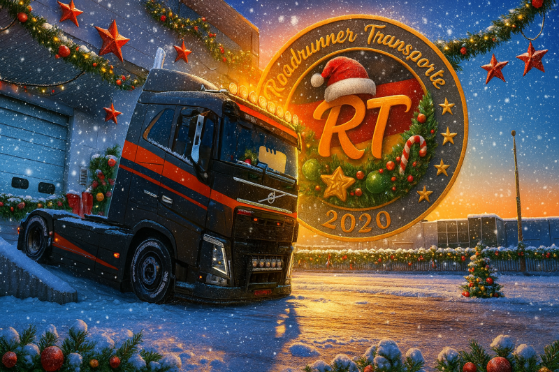 🎄 Weihnachtliche Grüße von Roadrunner Transporte 🎄